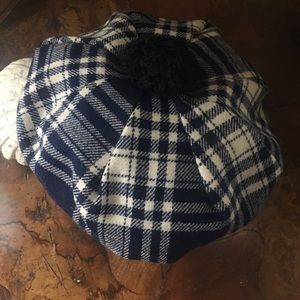 Plaid Beret